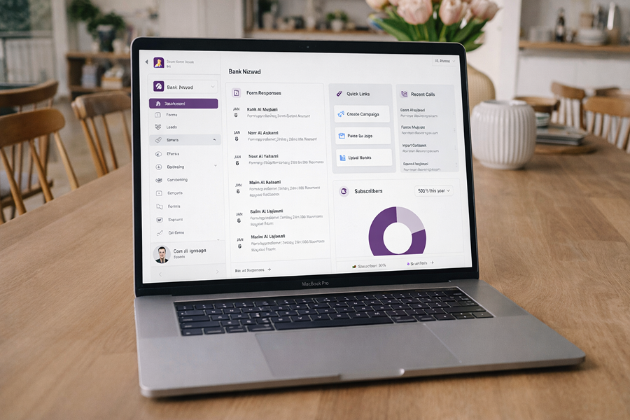 Bank Nizwa Admin Portal