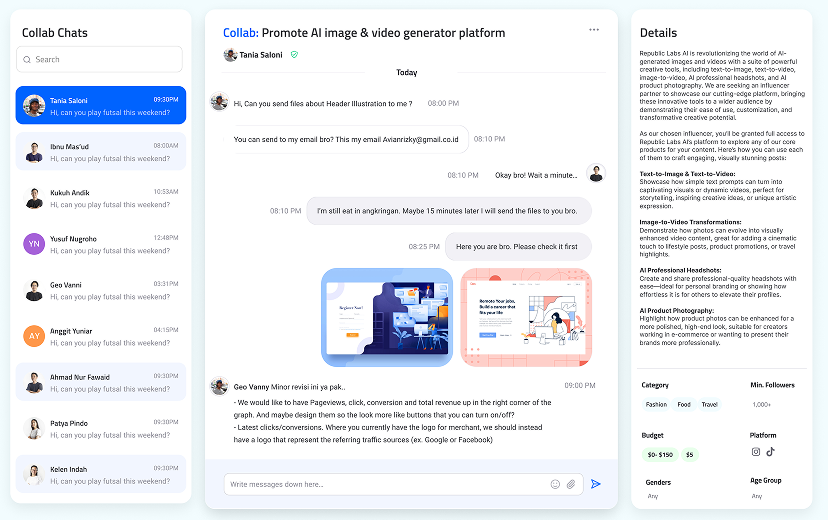 Konekto realtime chat