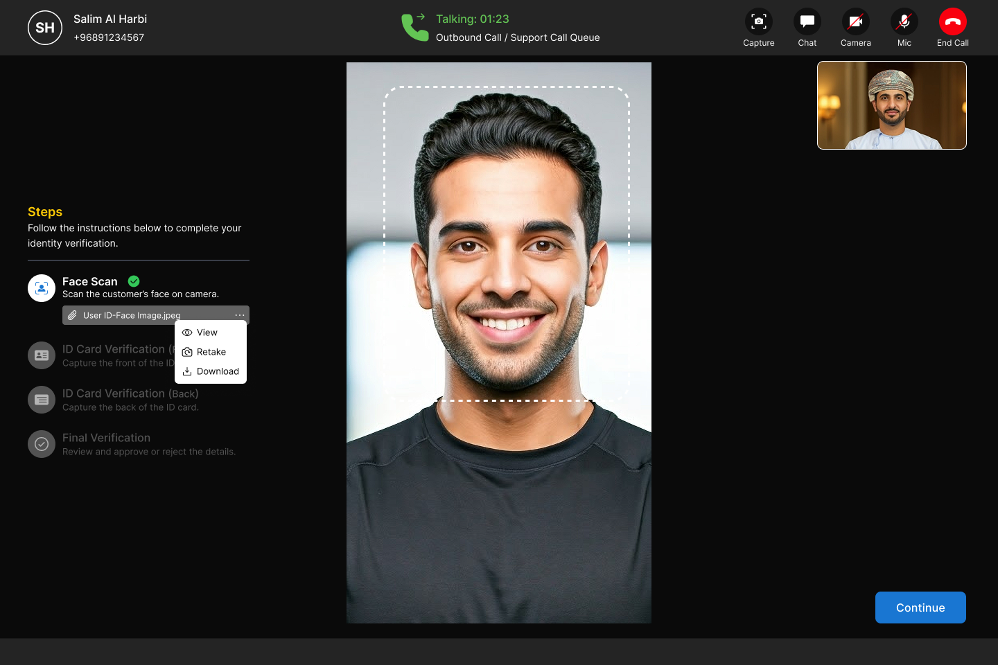 Face Match and Liveness Detection